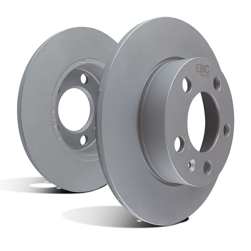 EBC 2015+ Ford Mustang (6th Gen) 2.3L Turbo RK Series Premium Rear Rotors