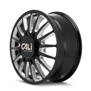 Cali Off-Road 9110D Summit Dually 20x8.25 / 8x200 BP / -192mm Offset / 142mm Hub Gls Blk Mill Wheel