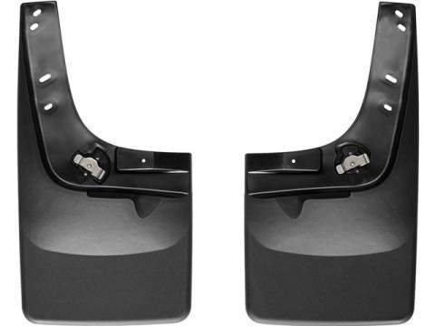 WeatherTech 2011 Jeep Grand Cherokee Laredo/Ltd/Trailhawk/Overland ONLY No Drill Mudflaps - Black