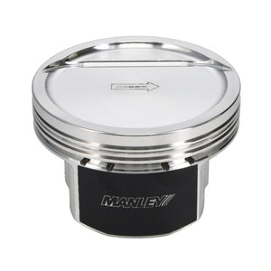 Manley Chevrolet LS Piston Set - 4.130in Bore 1.315in CH, -20.00 CC