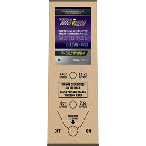 Royal Purple Premium Synthetic High Performance Euro Formula 0W40 Motor Oil - 6 Gallon Bag-In-Box