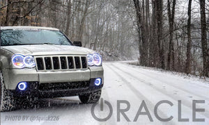 Oracle Jeep Grand Cherokee 05-10 Halo Kit - ColorSHIFT w/ Simple Controller