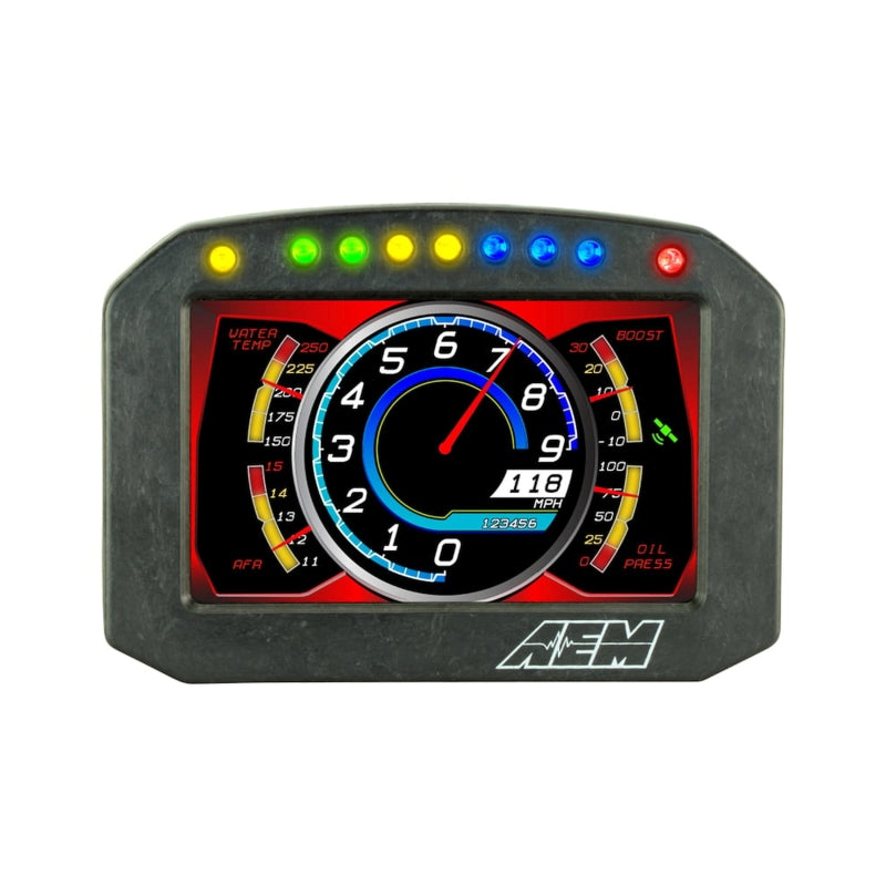 AEM CD-5L Carbon Logging Flush Digital Dash Display