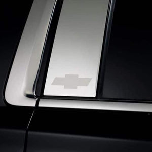 Putco 19-20 Chevy Silv Fits Double Cab and Crew Cab - Bow Tie Etching