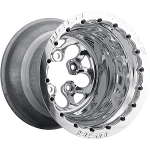 Weld Alpha-1 15x10 / 5x4.75 / 4 BS / 3.18 HB - Polished Center - Polished Shell - Non-BL Wheel