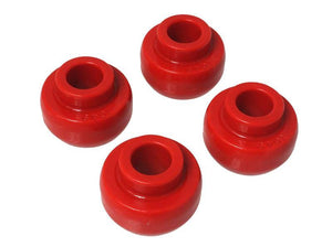 Energy Suspension 99-04 Ford F-350 2WD Red Radius/Strut Arm Bushing Set