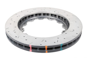 DBA 05-13 Chevrolet Corvette Base Front 5000 Series Drilled & Slotted Ring
