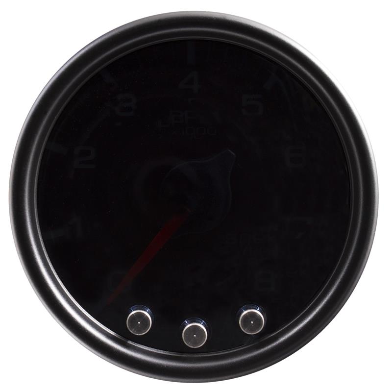 Autometer Spek-Pro Gauge Oil Press 2 1/16in 120psi Stepper Motor W/Peak & Warn Blk/Smoke/Blk