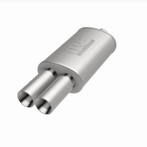 MagnaFlow Muffler W/Tip Mag SS 14X5X8 2.25/3