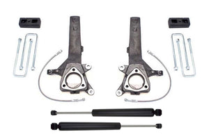 MaxTrac 04-18 Nissan Titan 2WD 4in/2in MaxPro Spindle Lift Kit w/MaxTrac Shocks