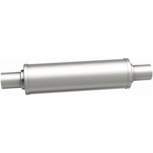 MagnaFlow Muffler Mag DSL SS 7x7x14 4in Inlet 4in Outlet