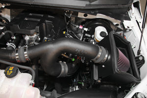 K&N 15-16 Ford F-150 2.7L V6 F/I AirCharger Intake Kit