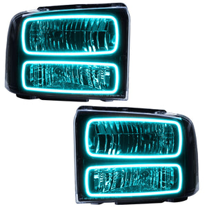 Oracle 05-07 Ford F-250/350 SMD HL - Black - ColorSHIFT