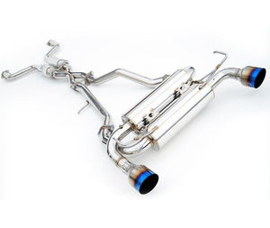 Invidia 02-08 Nissan 350z Gemini Rolled Titanium Tip Cat-back Exhaust