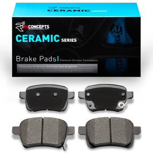 R1 14-19 Fiat 500L Rear Ceramic Brake Pads