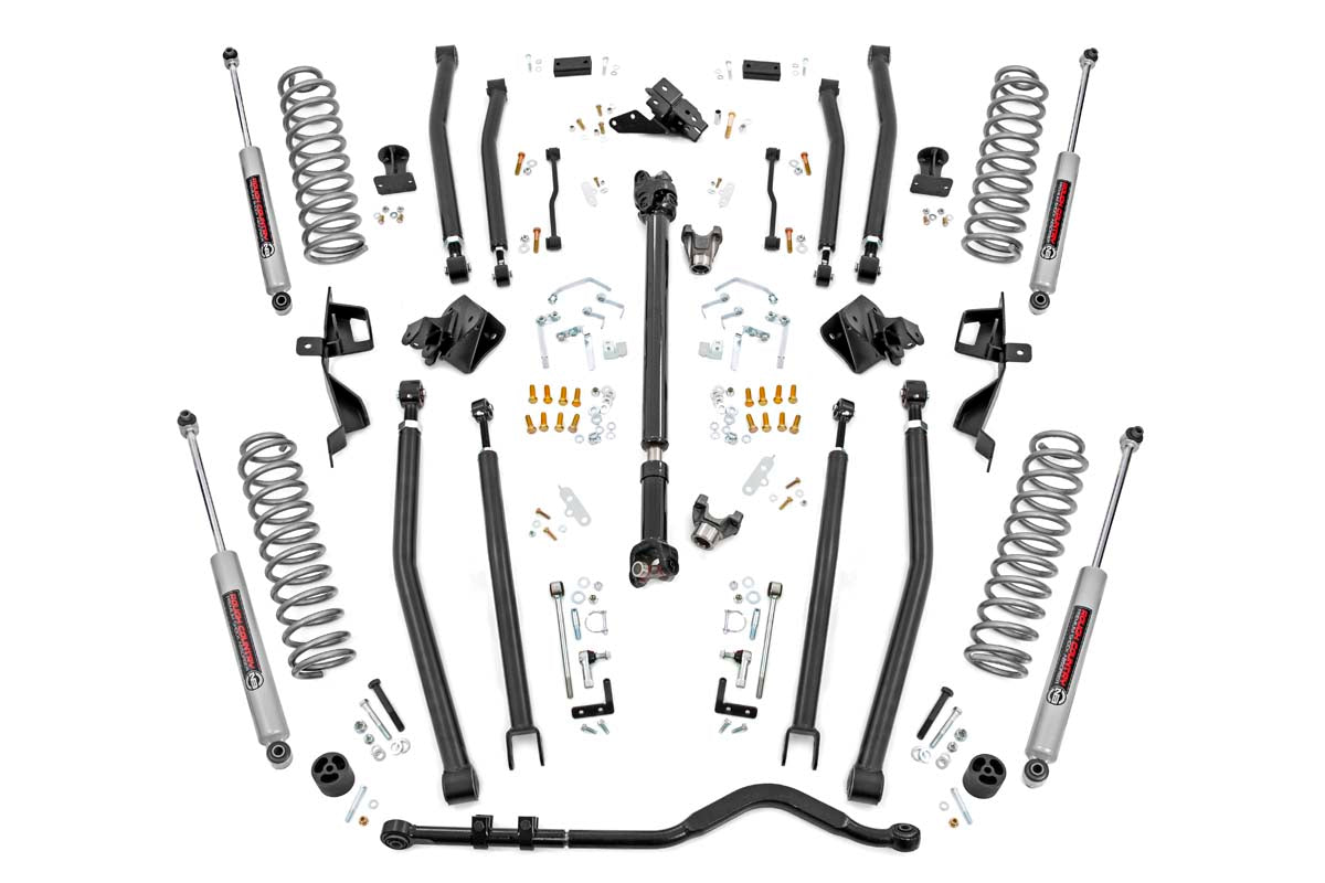 Rough Country 6 Inch Lift Kit 4-Door | Long Arm | Jeep Wrangler Unlimited JL 4WD (2018-2023)