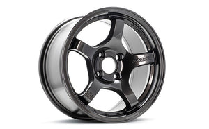 Gram Lights 57CR 15x8.0 +28 4x100 Super Dark Gunmetal Wheel