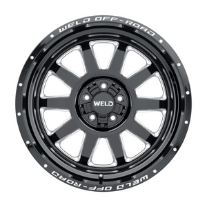Weld Stealth 18x9 / 5x114.3 / 5 BS / 78.1 HB - Gloss Black Milled - Non-BL Wheel