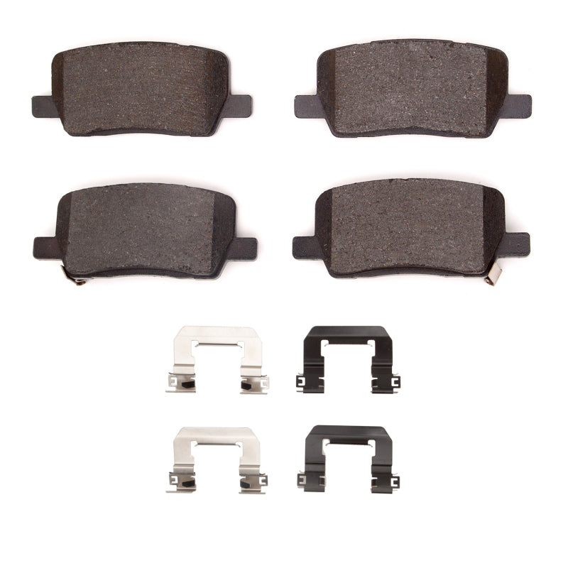 R1 17-25 Tesla Model X Rear Ceramic Pads & Hardware Kit
