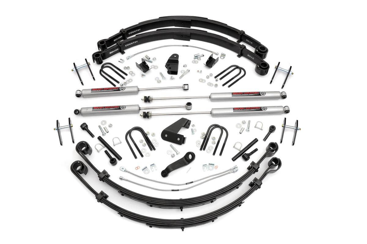 Rough Country 6 Inch Lift Kit | Jeep Wrangler YJ 4WD (1987-1995)