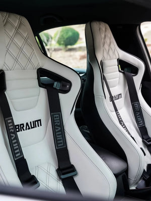 Braum 4 PT - Racing Harness 2” Strap Black