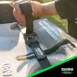 Rhino USA Lashing Straps 1In X 12Ft - Set Of 4