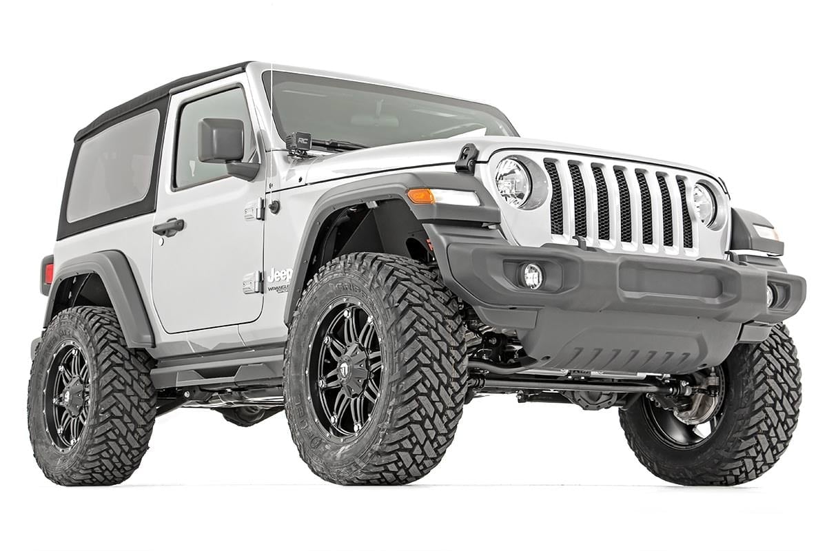 Rough Country 3.5 Inch Lift Kit 2-Door | Jeep Wrangler JL Rubicon 4WD (2024-2026) - Kit 91830