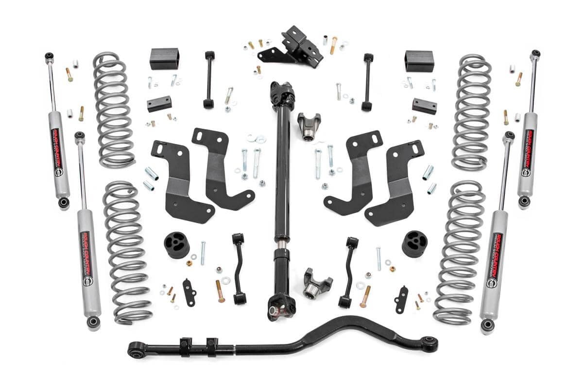 Rough Country 3.5 Inch Lift Kit 2-Door | Jeep Wrangler JL 4WD (2024-2026) - Kit 94430