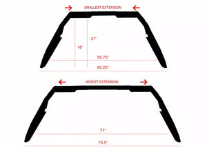 Armordillo CR-Z Chase Rack for Mid-Size Trucks