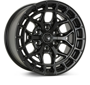 Vossen HFX-1 24x10 - 6x139.7 - ET25 - Deep Face - 106.1 - Satin Black Wheel