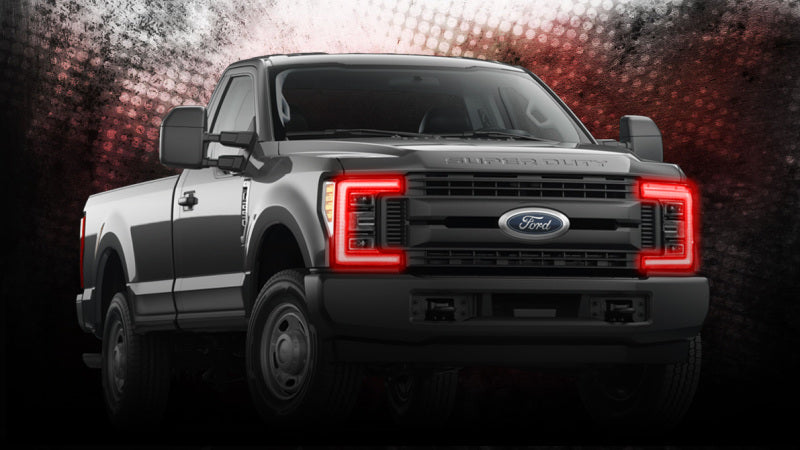 Oracle 17-19 Ford F-250/F-350 Superduty Headlight DRL Upgrade Kit - ColorSHIFT