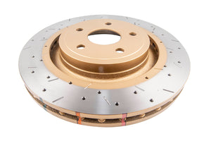 DBA 06-10 Jeep Grand Cherokee SRT-8 360mm Dia Front Drilled & Slotted T3 4000 Series Rotor