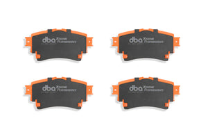 DBA 20-22 Toyota Corolla Hatchback Rear XP Performance Brake Pads
