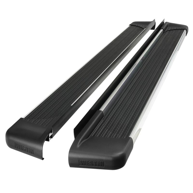 Westin SG6 Polished Aluminum Running Boards 74.25 in - Polished