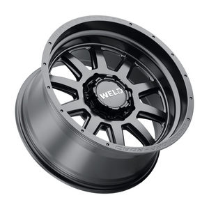 Weld Stealth 20x10 / 8x180 / 4.76 BS / 124.3 HB - Satin Black - Non-BL Wheel