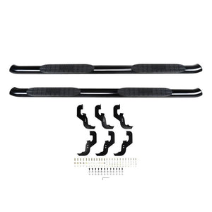 Westin 2019-2026 Chevy Silverado/Sierra 1500 Crew Cab Non LD PRO TRAXX 4 Oval Nerf Step Bars - Black