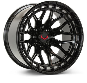 Vossen LCX-02 22x12 - 8x165.1 - ET44 - Ultra Deep - 125.1 - Gloss Black Wheel