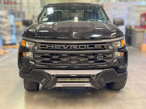Go Rhino 22-26 GM Silverado/Sierra 1500 Element Front Bumper w/ Power Bar - Tex. Blk