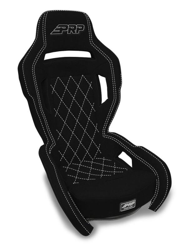PRP Contour Suspension Seat - Black Cloth
