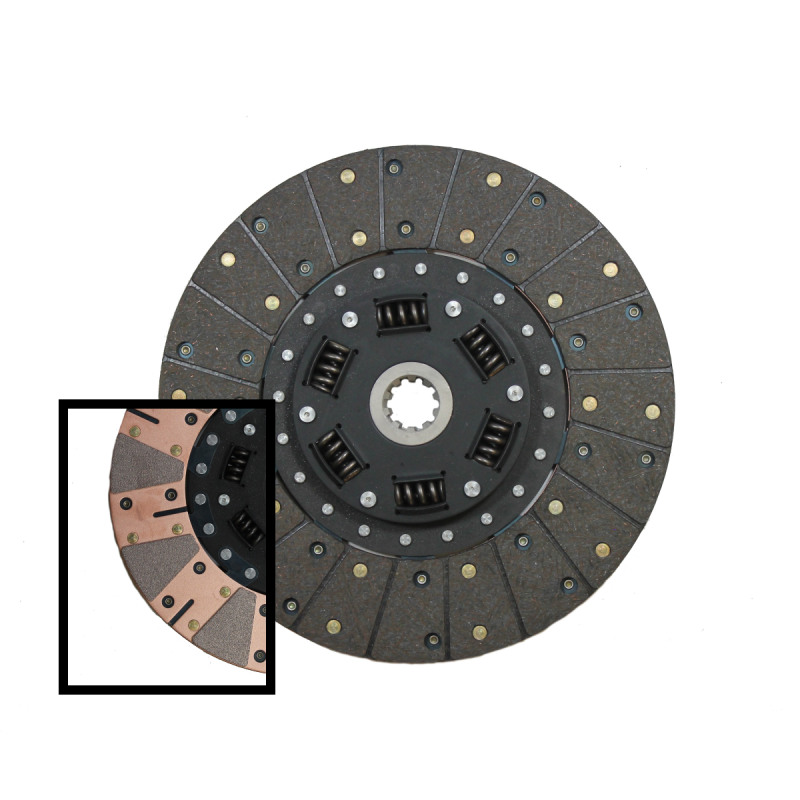 McLeod Disc Dual Performance Sprung Hub 12in X 1-1/4 X 10 Spline
