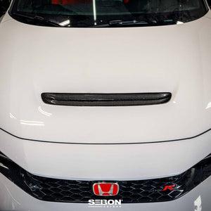 Seibon 2023+ Honda Civic Type R Carbon Fiber Hood Scoop