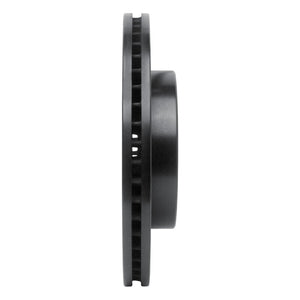 R1 10-17 Volkswagen AMAROK (Mexico) Front Right Drilled & Slotted Black Brake Rotor