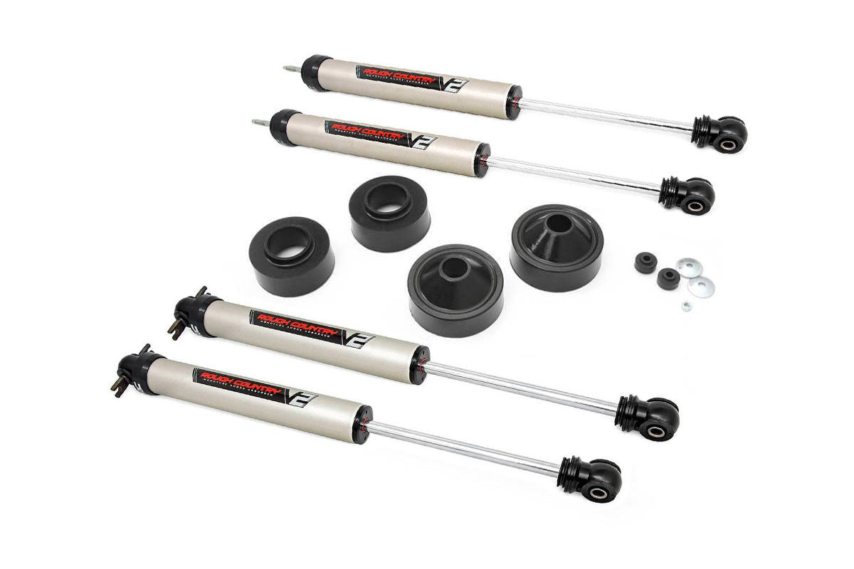Rough Country 1.75 Inch Lift Kit | Jeep Wrangler JK (2007-2018)