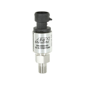 AEM 1000 PSIg Stainless Sensor Kit - 1/8in NPT Male Thread to -4 Adapter
