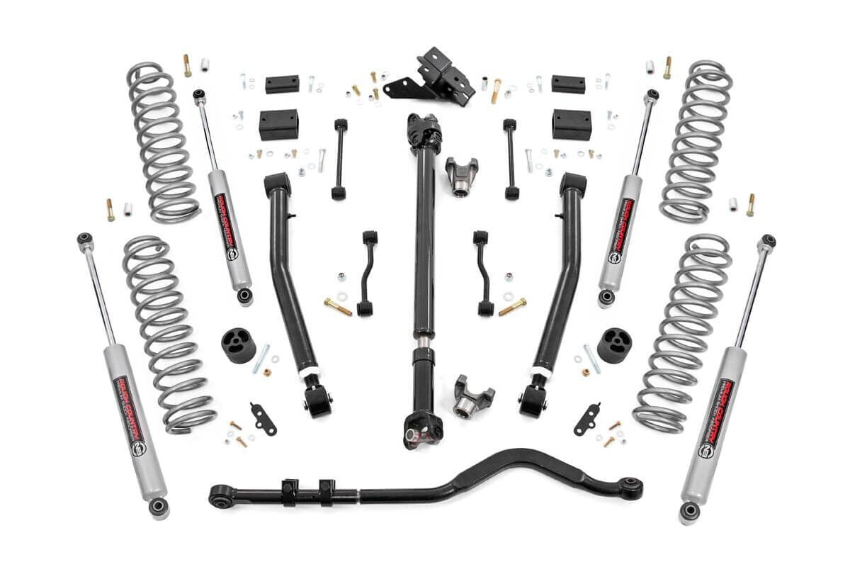 Rough Country 3.5 Inch Lift Kit 2-Door | Jeep Wrangler JL 4WD (2018-2023)