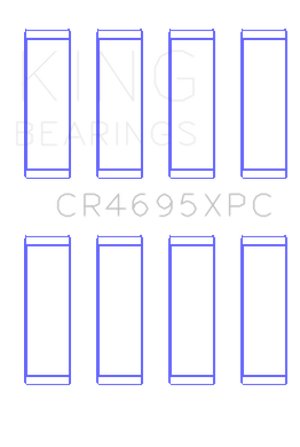 King Ford Ecoboost 2.0L / 2.3L (Size 0.25) pMaxKote Coated Connecting Rod Bearing Set