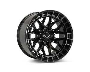 Vossen HFX-1 20x9 - 8x165.1 - ET18 - Deep Face - 125.1 - Tinted Gloss Black Wheel
