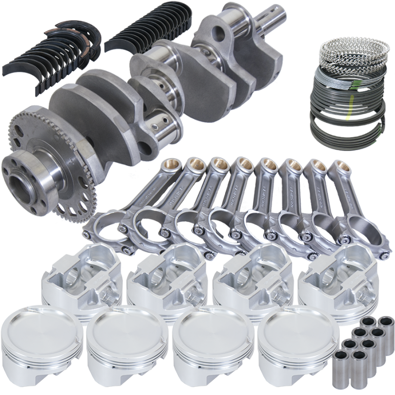 Eagle Chevy 4.8/5.3 LS 4.000in Crank 58 Tth Rlctor 6.125in I-Beam 3.820in Pistons Rotating Assembly