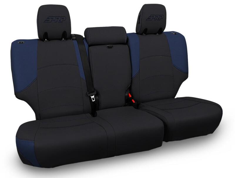 PRP 11-24 Toyota 4Runner Rear Bench Cover - 5-seat model - Black/Navy Blue