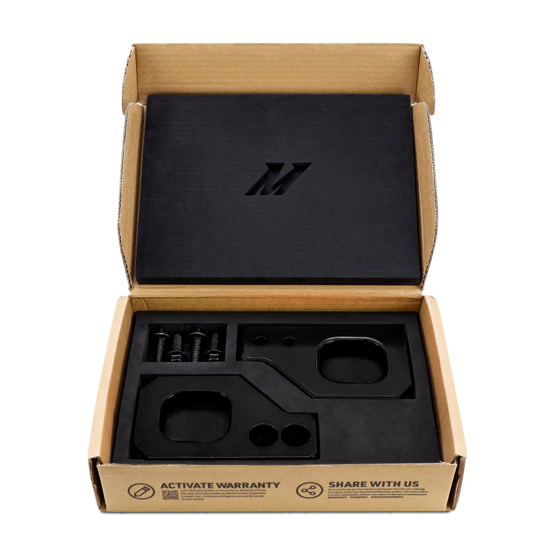 Mishimoto 2024+ Toyota Tacoma Recovery Points - Front - Black